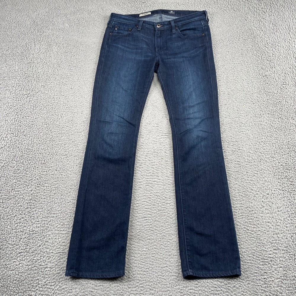 AG Adriano Goldschmied Jeans Womens 30 Blue The Ballad Slim Boot Dark Wash Denim